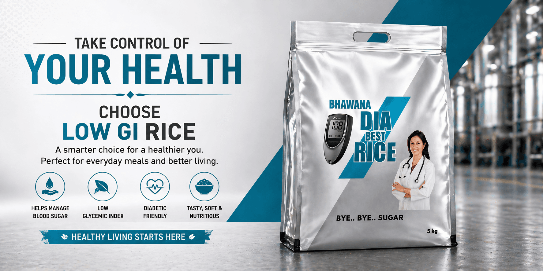 Royal Bhavana Rice commercial supply communication visual